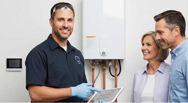 Installed Water Heater System